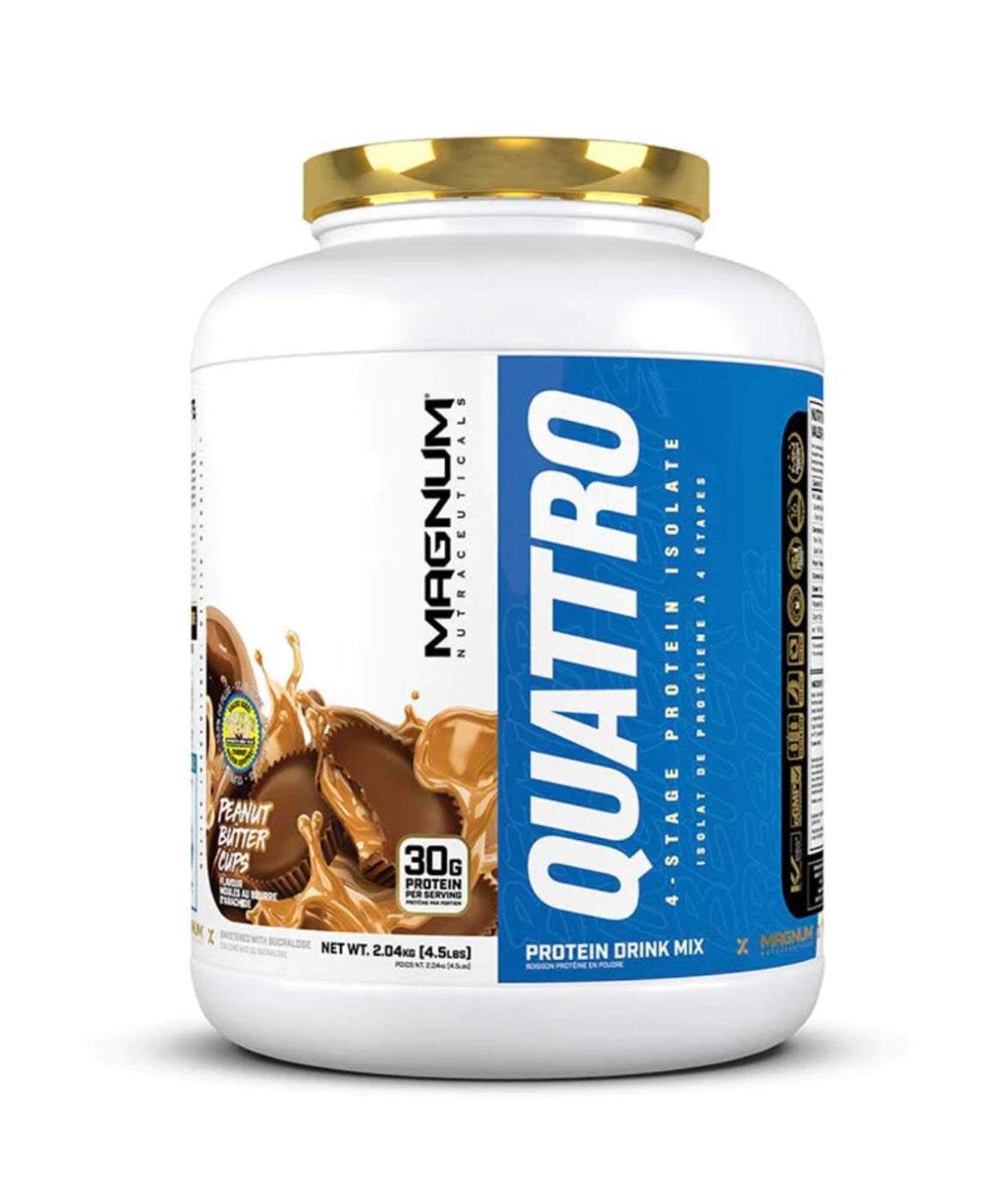 Magnum Quattro - Whey Protein Isolate 4.5 lbs