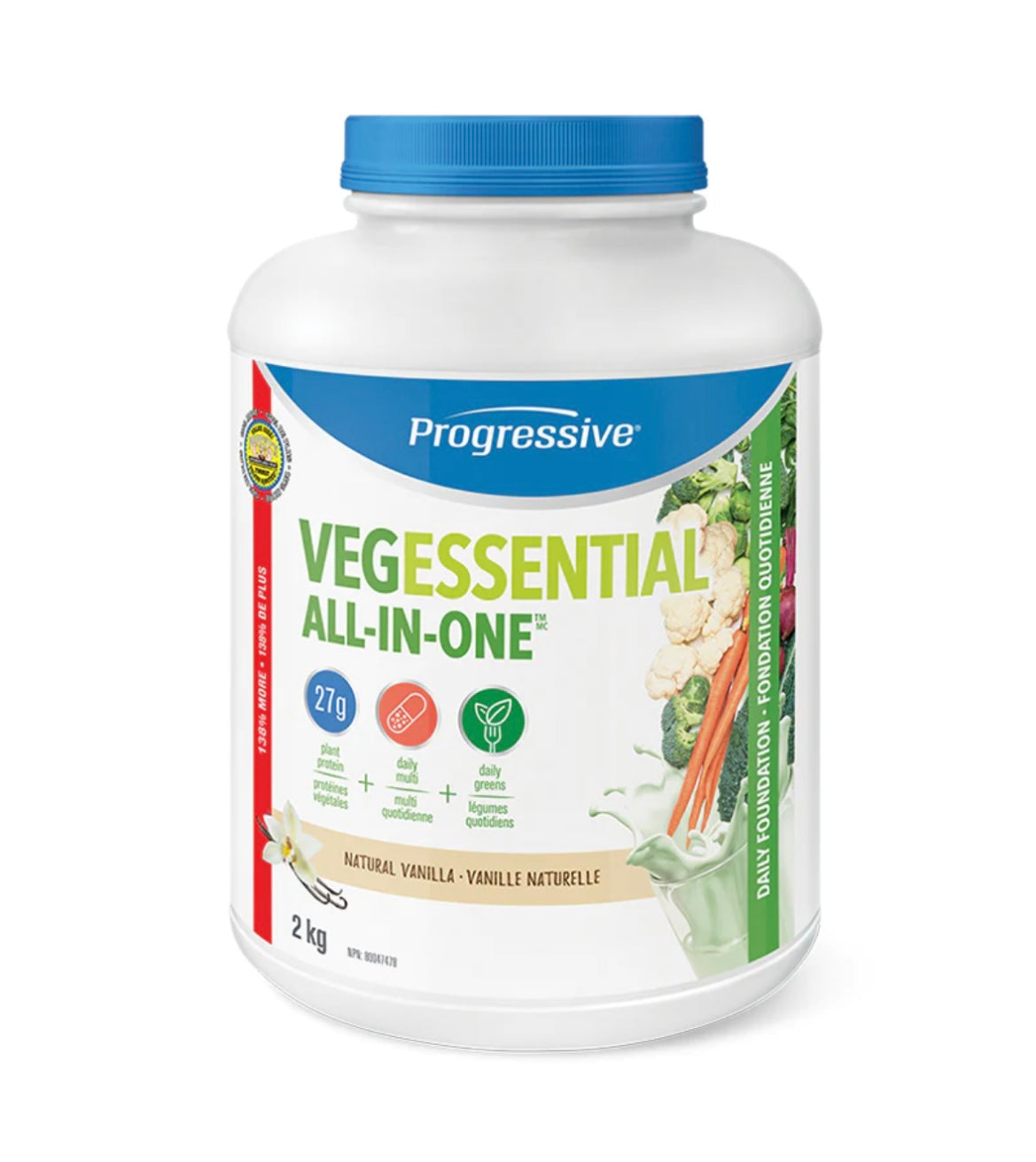 Progressive Vegessentials Plant Based Protein 2000 grams
