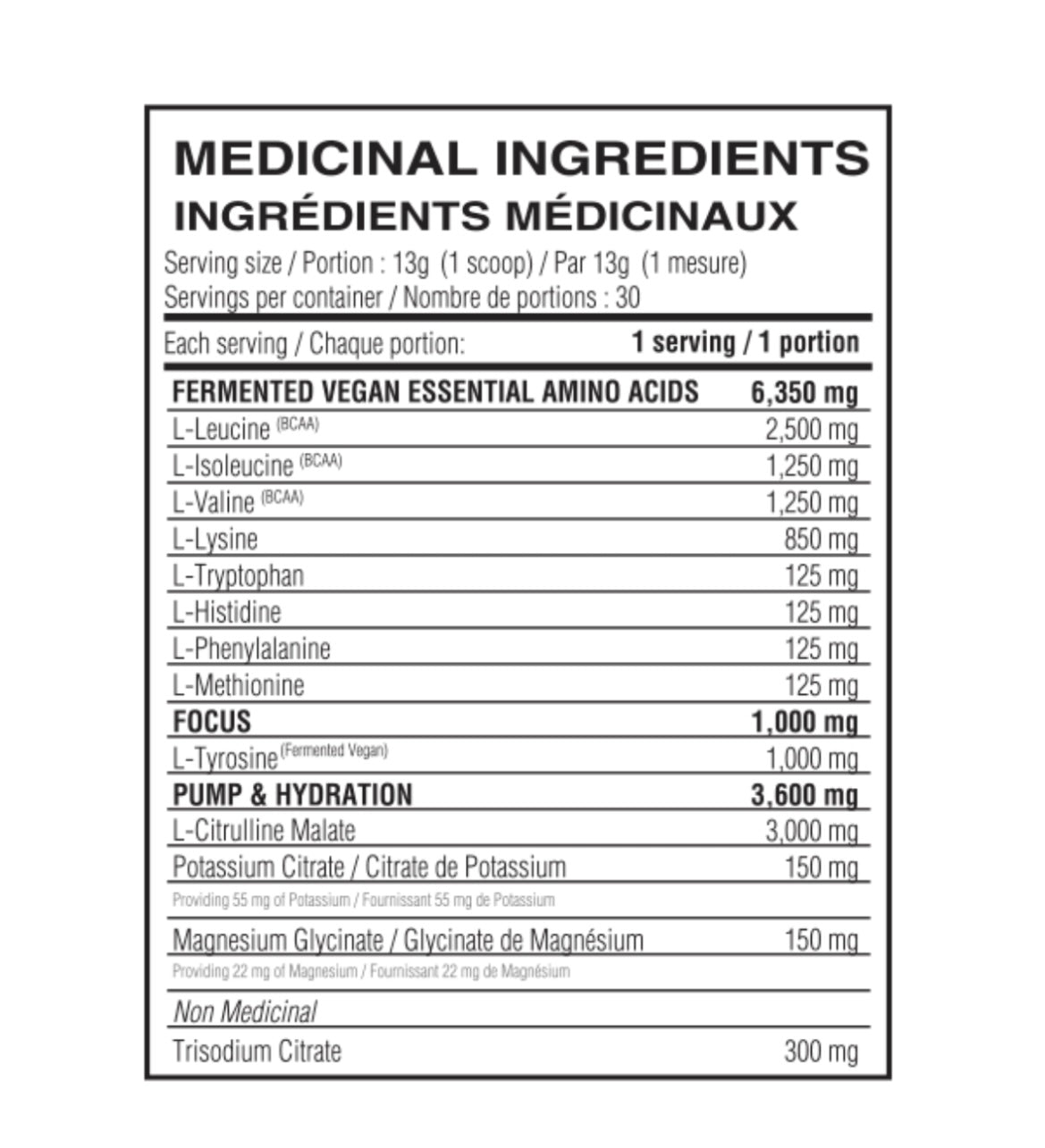 Believe - Performance EAA (Focus, Pump & Hydration). 390 Gram