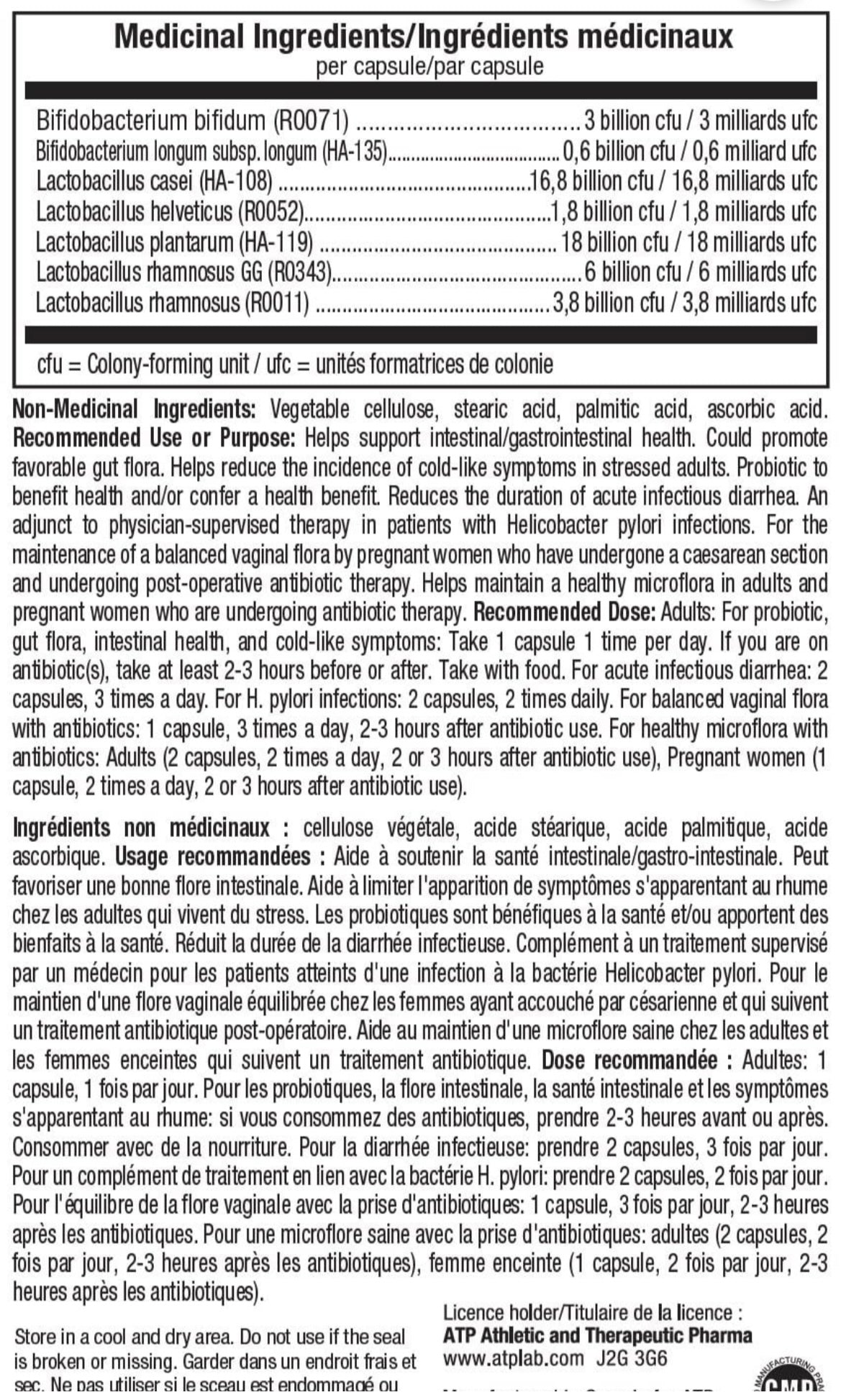 ATP PROBIO-7 Probiotic 30 Caps