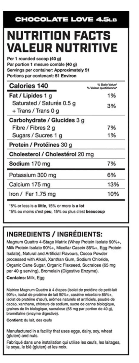 Magnum Quattro - Whey Protein Isolate 4.5 lbs