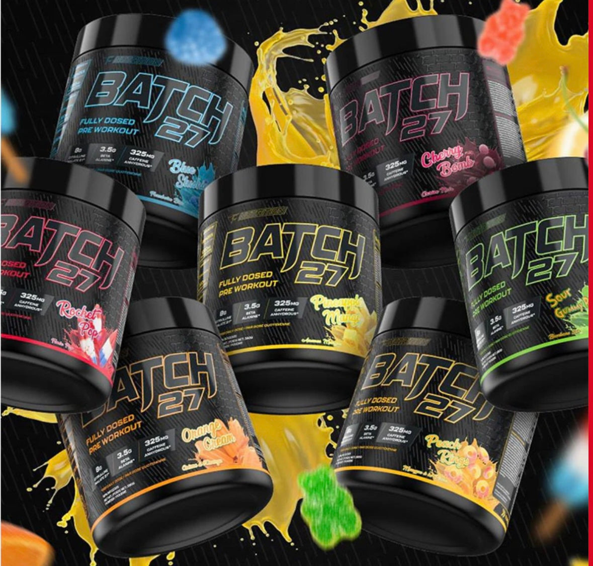 Batch 27 Pre-Workout 360g by TC Nutrition