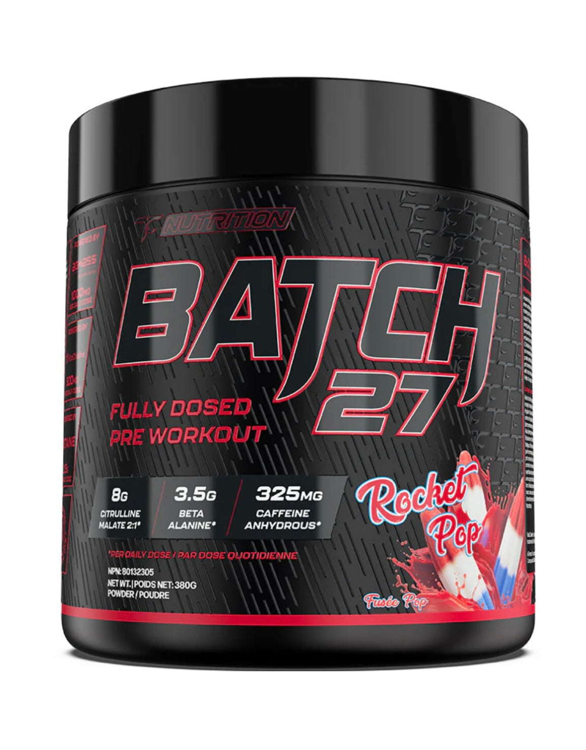 Batch 27 Pre-Workout 360g by TC Nutrition
