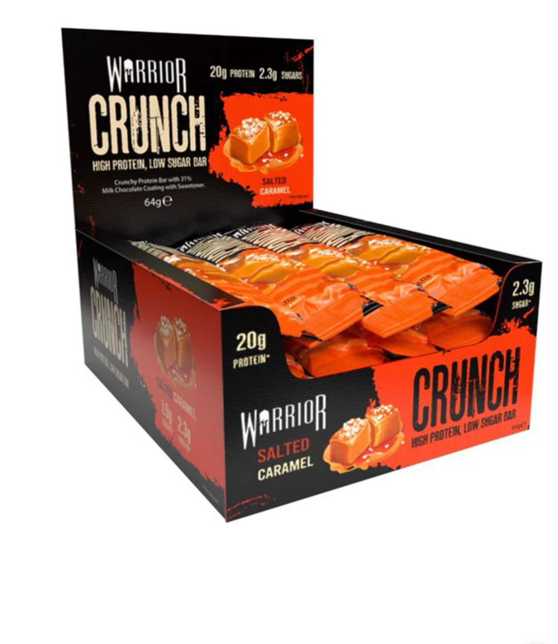 Warrior Crunch Protein Bars BOX OF 12 - Var Flavours