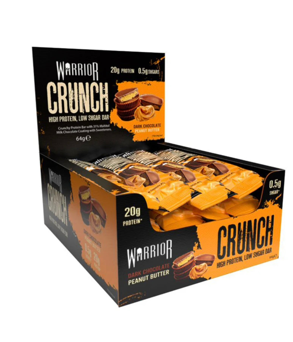 Warrior Crunch Protein Bars BOX OF 12 - Var Flavours
