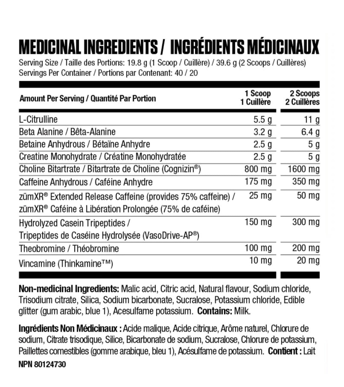 Ryse Godzilla - Pre Workout 40 Servings
