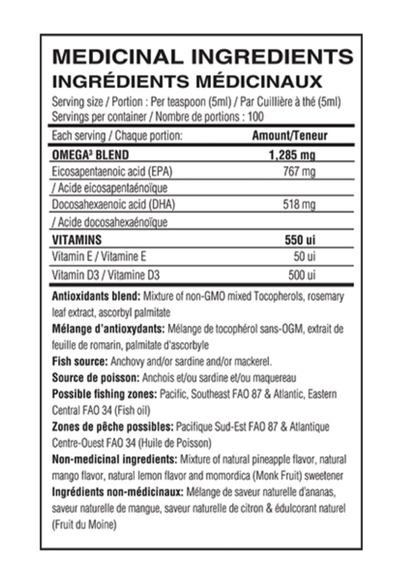 Believe - Omega 3 Liquid 500 ML