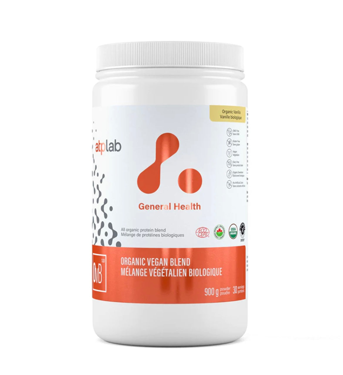 ATP Organic Vegan Protein Blend 900 Grams