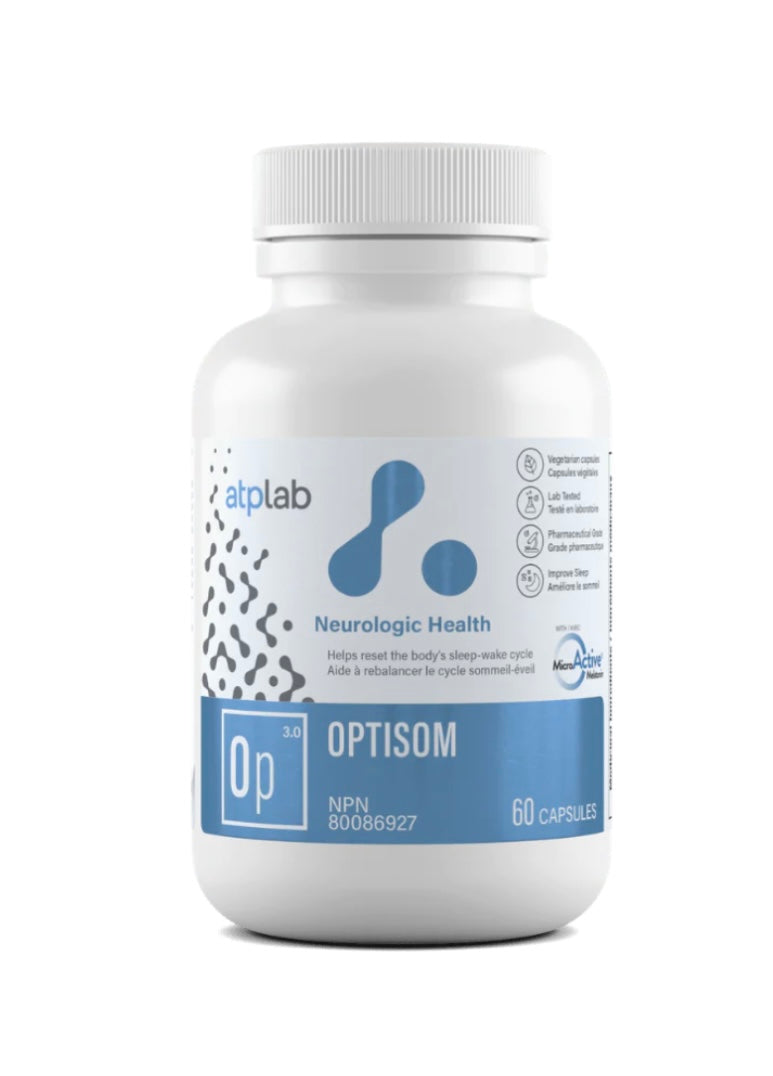 ATP Optisom 3.0/SynerSleep 60 caps w slow release Melatonin