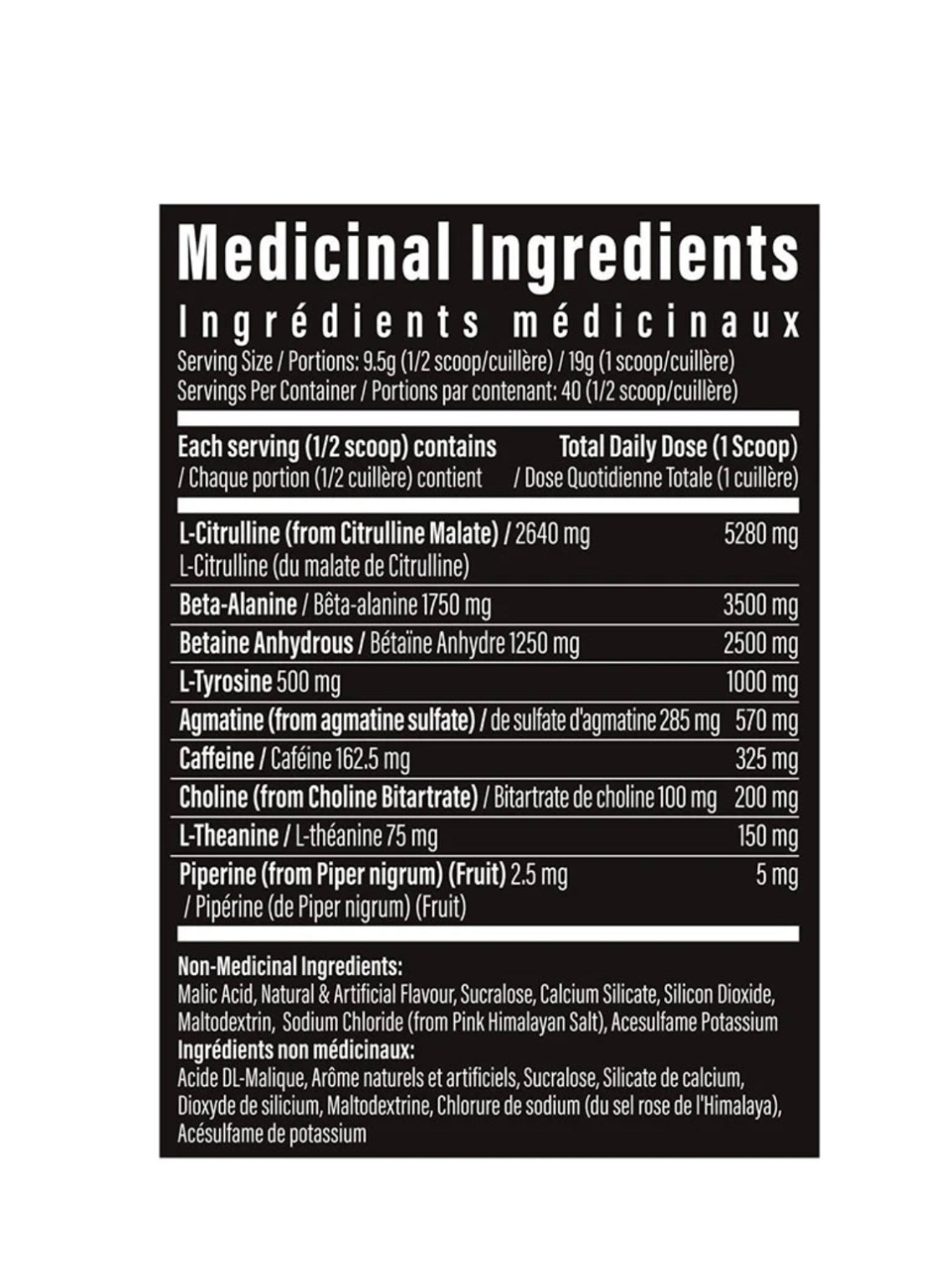 Batch 27 Pre-Workout 360g by TC Nutrition