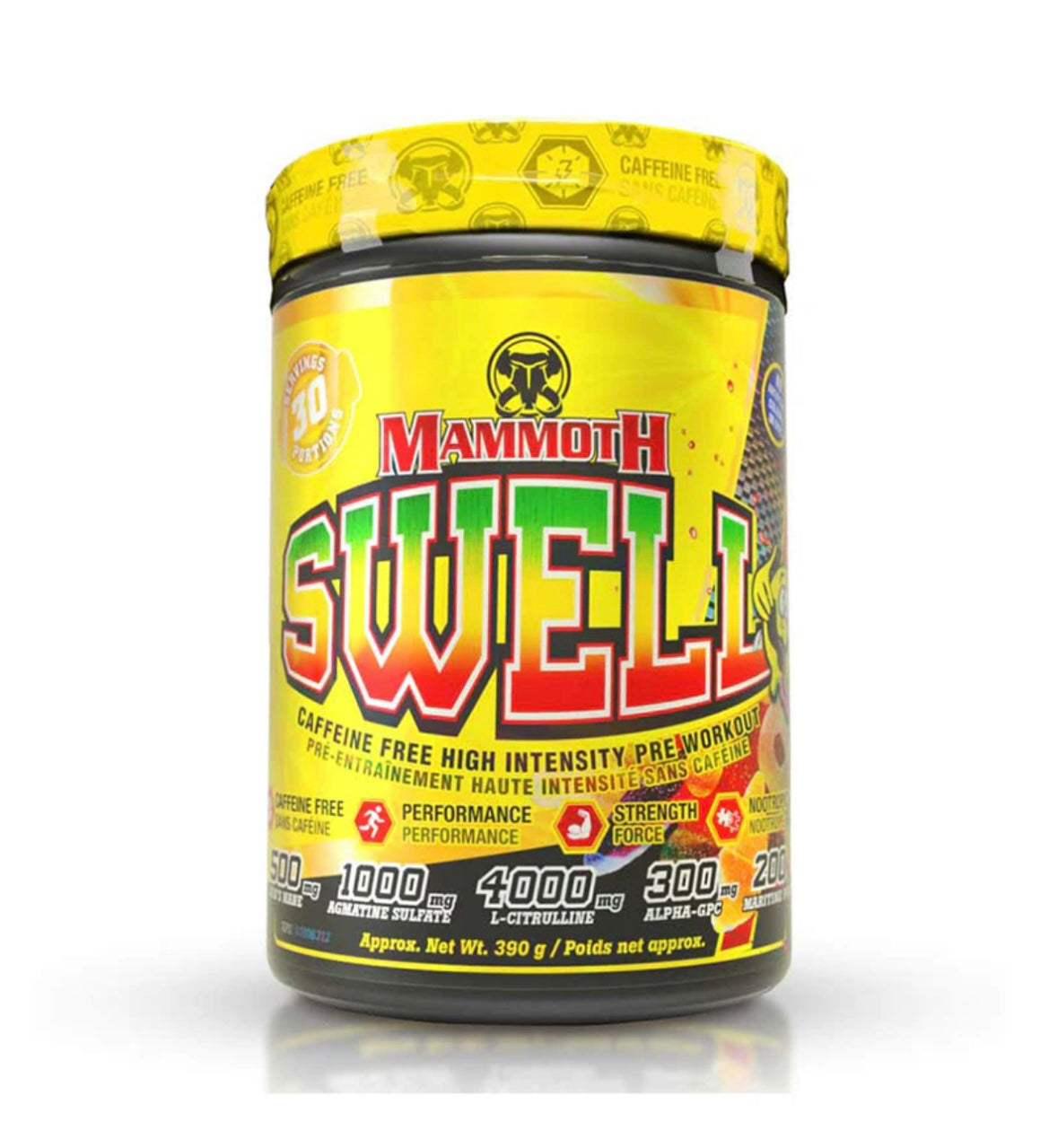 Mammoth Swell Caffeine Free PUMP 390 Grams