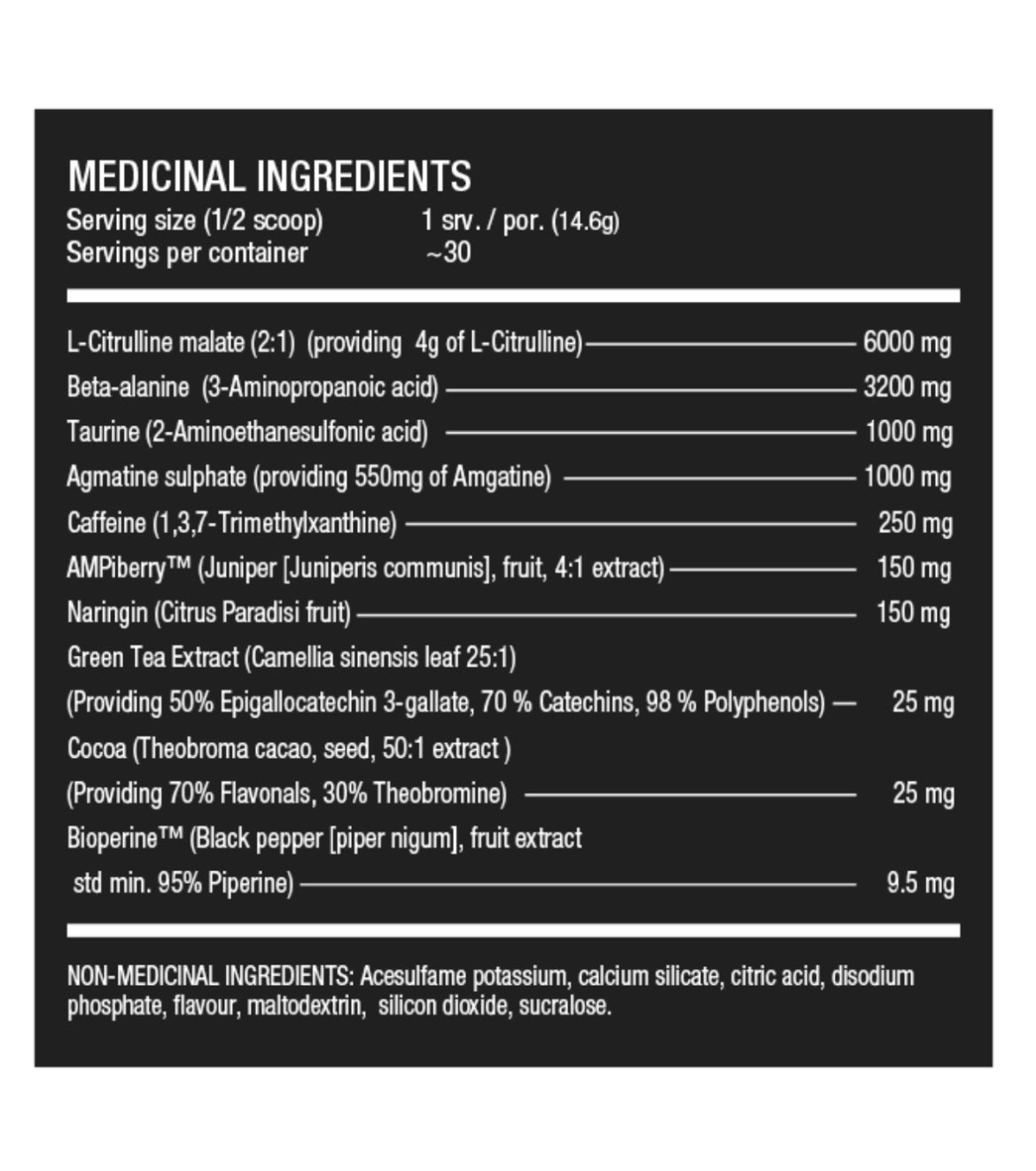 Redcon1 Total War Pre-workout - 30 Servings