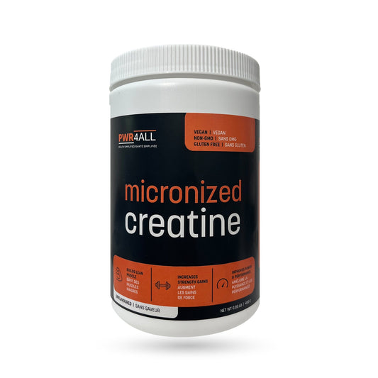 PWR4ALL Micronized Creatine Monohydrate 400 G (80 Portions)