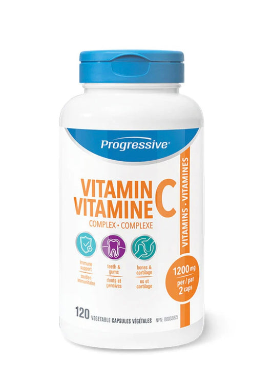 Progressive Vitamin C Complex 1200mg per Serving - 120 Caps