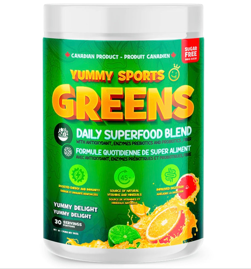 Yummy Sports Greens Superfood Blend - 300g