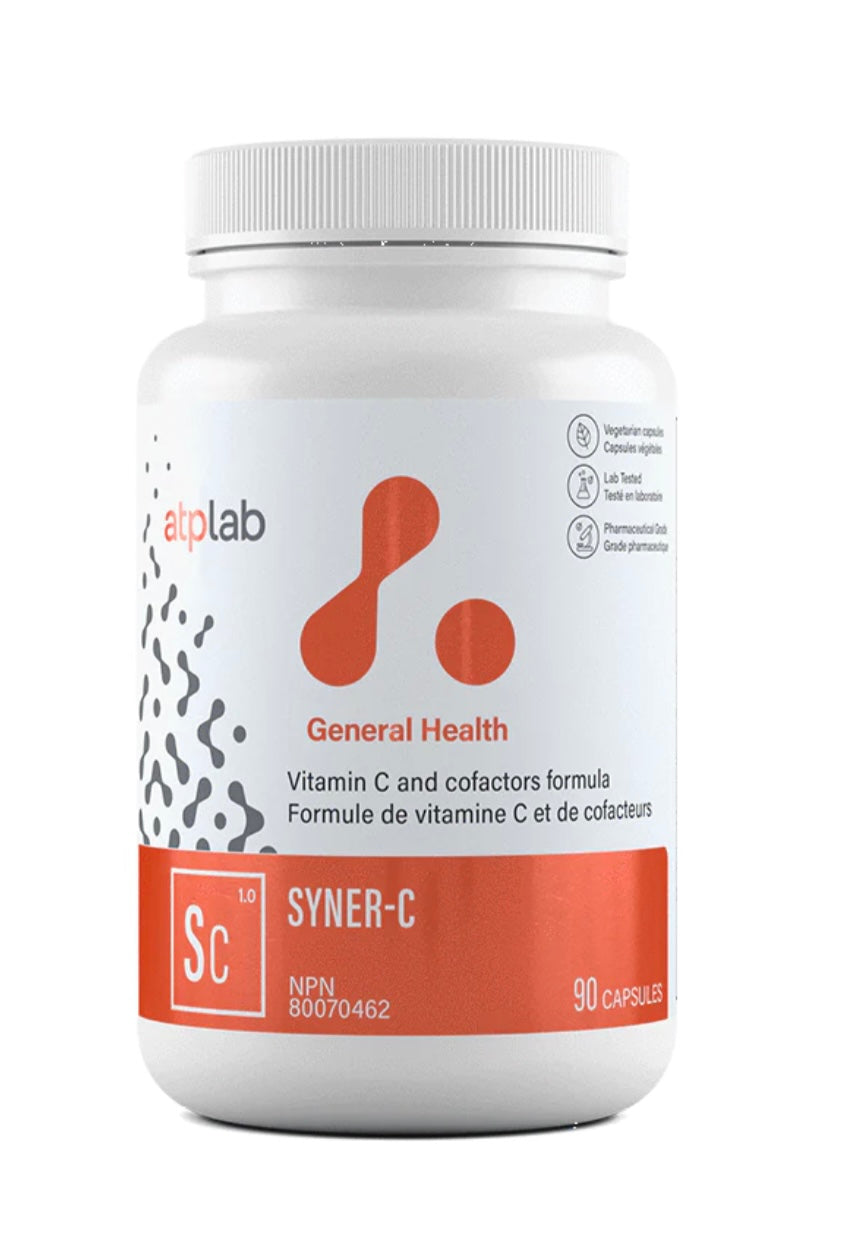 ATP SYNER-C 90 Caps Vitamin C w Quercetin and cofactors – PWRSUPPS