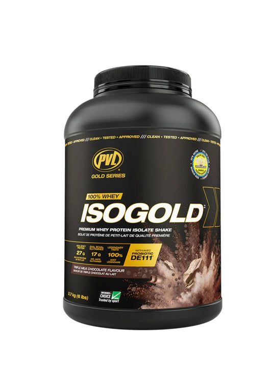 PVL ISO GOLD - 6 LBS VALUE SIZE WHEY PROTEIN ISOLATE