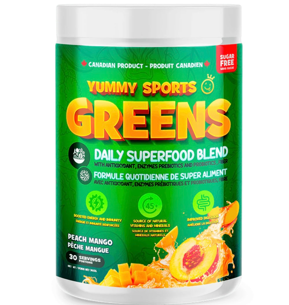 Yummy Sports Greens Superfood Blend - 300g