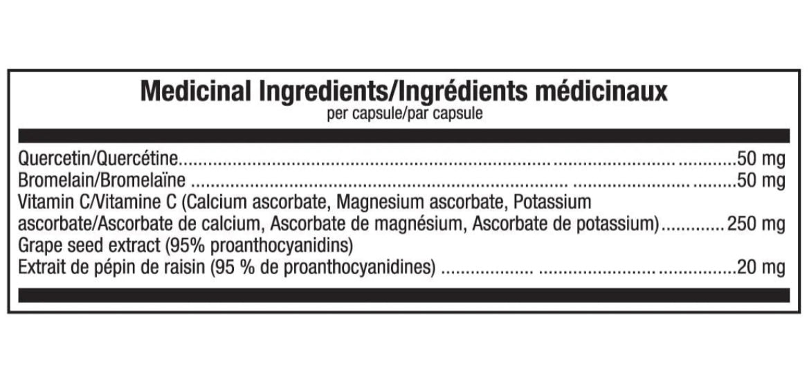 ATP SYNER-C 90 Caps Vitamin C w Quercetin and cofactors