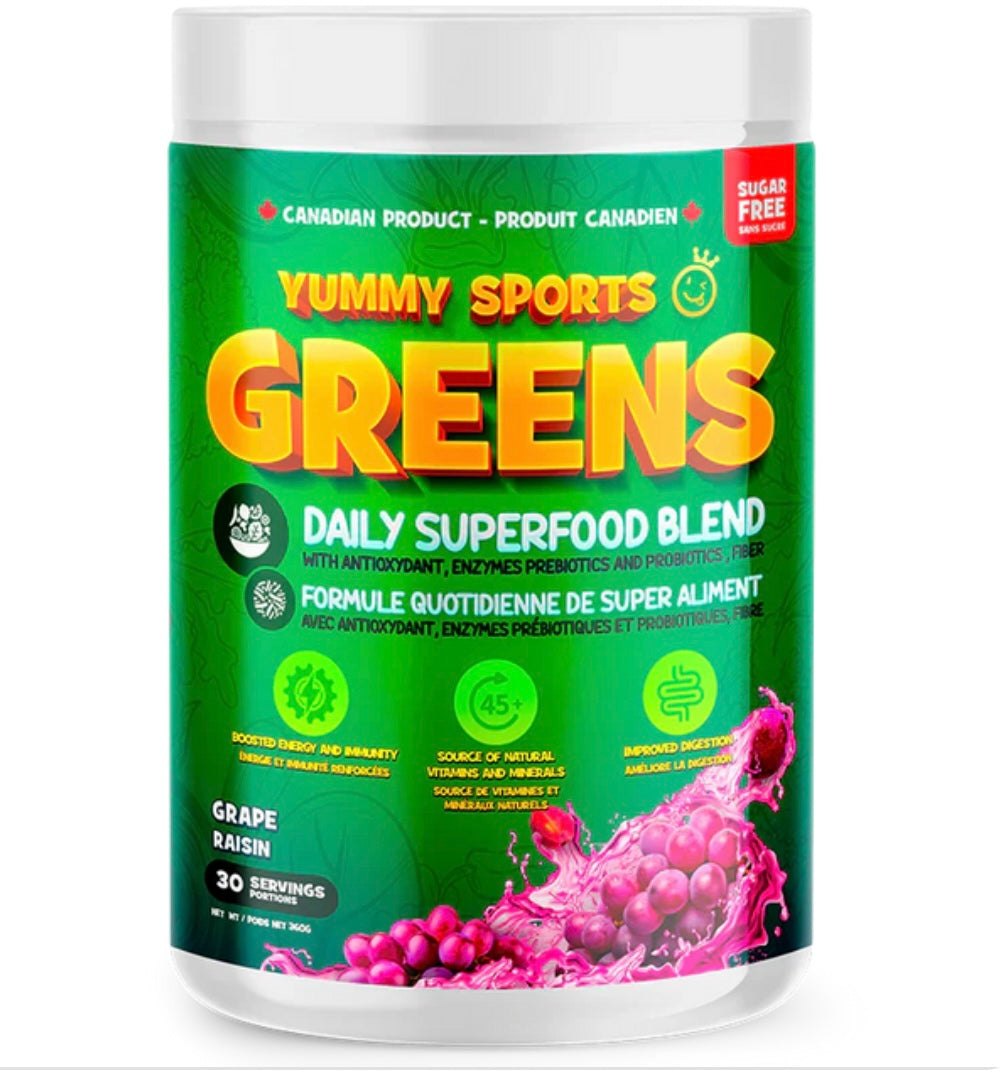 Yummy Sports Greens Superfood Blend - 300g