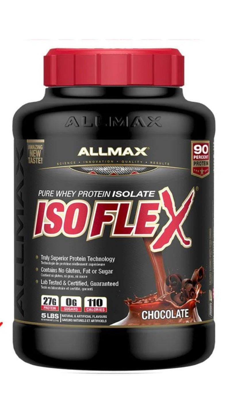 Allmax Isoflex Whey Protein Isolate 5 Lbs (Kosher certified)