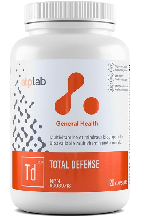 ATP Total Defense Bioavailable Multivitamin & Mineral 144 Caps