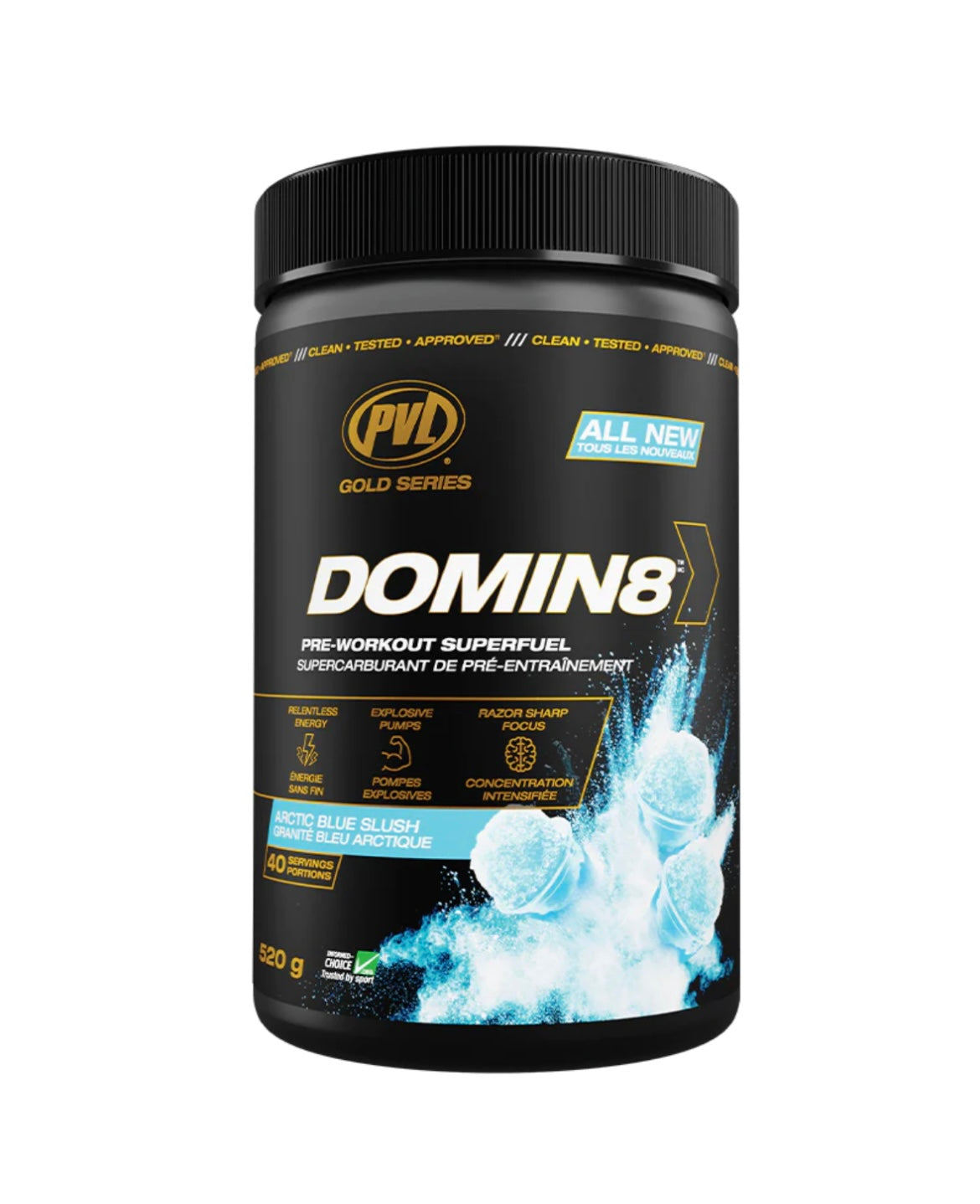 PVL DOMIN8 - Preworkout 520g